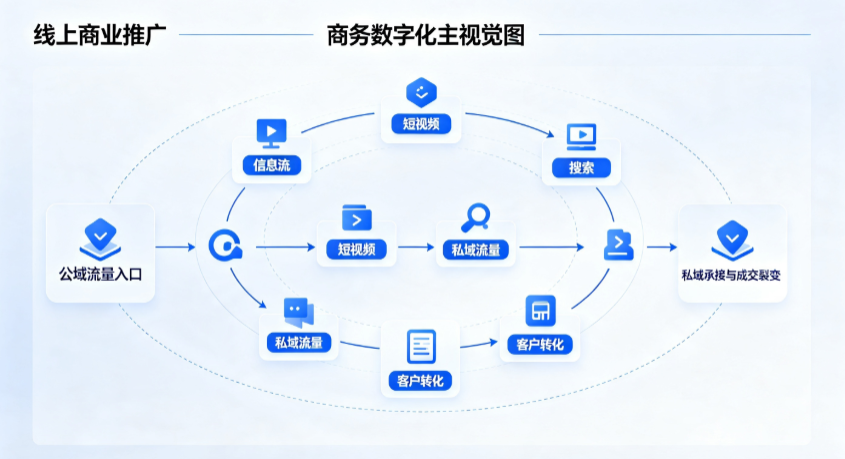 冕宁县线上商业推广怎么做？全域流量闭环搭建与低成本转化实战指南